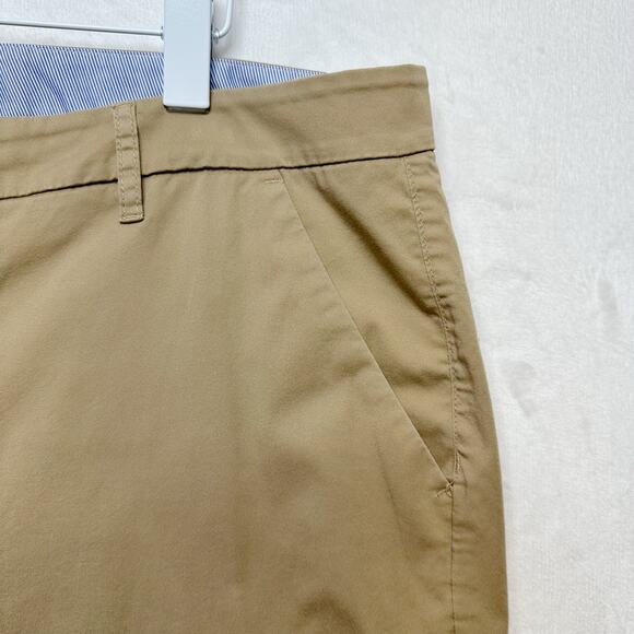 J Crew Slim Boyfriend Chino Pants Khaki Tan Classic Preppy Staple Capsule 32/14 - Picture 5 of 11